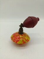 Beautiful Art Deco perfume bottle orange lemon