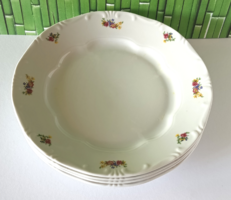 4 DB ZSOLNAY PORCELÁN LAPOS TÁNYÉR,PÓTLÁSNAK