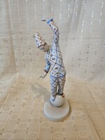 Drasche Art Deco Harlequin Clown