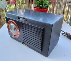 VIDEO! Rare USA GENERAL ELECTRIC MODEL 66 VACUUM TUBE BAKELITE RADIO, 1948-49, vintage retro