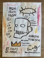 Jean-Michel Basquiat saját gyujteményből