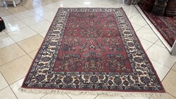 4512 ÓRIÁSI AKCIÓ Hindu Sarough kézi gyapjú Perzsa Szőnyeg 165X250CM