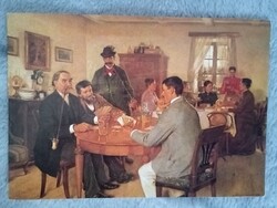 Bihari Sándor Vasárnap délután, 1893 képeslap