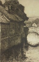 + Georg Fritz (1894-1967) : Folyóparti házak