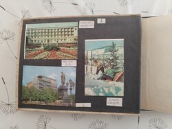 Régi képeslap album
