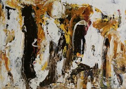 Baján Ildikó festmény 70 x 50 cm.
