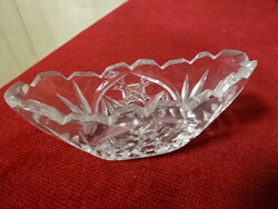 Cut Glass Centerpiece, Length 10 cm. Jókai