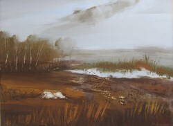 (N) Darabont Tamás (1930-) : Ősz a pusztán