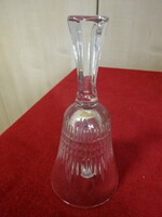 Glass Bell, height 13.5 cm. Jókai