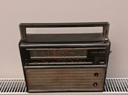 VEF 206 Soviet Transistor World Receiver Radio – incomplete, for restoration