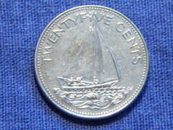 Bahama-szigetek 25 Cents 1985