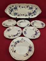 Zsolnay Cornflower Pattern Sandwich Set #2