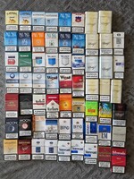 Óriási retro cigisdoboz gyűjtemény, Képek előtti éra, gyümölcsösök, magyar és külföldi márkák