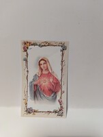 Keresztény szentkép csomag 5 db Irgalmas Jézus Mária Szíve P. Bíró Ferenc SJ