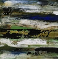 Baján Ildikó festmény 50 x 50 cm.