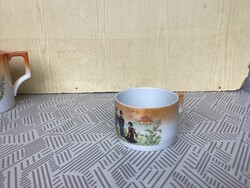Zsolnay gilded, luster glaze cup
