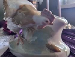 Old Russian Porcelain Hen