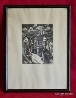 Gáborjáni Szabó Kálmán (1897 - 1955): Water Carrier Women
