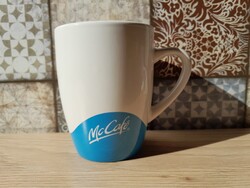 McCafé McDonald's-os bögre (kék és fehér színekben)