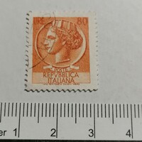 Cancelled Stamp Stamp from Italy. 1955.