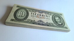 42 db Magyar 10-20-50-100 Forint bankjegyek.