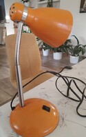 Narancssárga színű retro osztrák asztali lámpa 31 cm