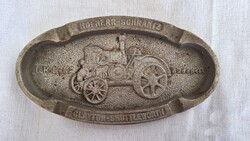 1920 -as évek ritka Hofherr – Clayton Budapest öntöttvas hamutartó ipartörténet reklám