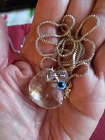 Hoszù 60cmes láncon Evil Eye Védelmező Talizmán Görögországbòl