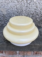 Art Deco / Bauhaus wall lamp champagne-colored wall / ceiling lamp - vintage design retro
