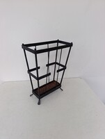 Retro Furniture Umbrella Stand, Patinated Iron Umbrella and Cane Holder 756 7672