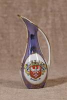 Gerold Porzellan porcelán kancsó Frankfurt címerével Németország 1960–1970-es évek