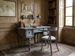 Provence Vintage íróasztal székkel