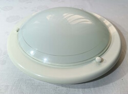 Rábalux UFO ceiling lamp round 31.5 cm white - opal
