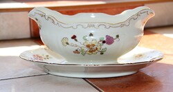 Zsolnay Butterfly Sauce Boat (K)