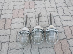 Keletnémet EOW robbanás biztos bunker lámpa loft industrial ipari