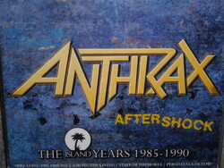 ANTHRAX AFTERSHOCK The Island Years 1985-1990 4cd CD ÚJ gyári bontatlan