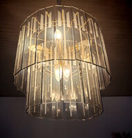 Ceiling Lamp Vintage Glass Shade Design