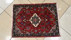 4444 Iranian Hamadan hand-woven wool Persian rug 55X75CM