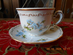 Zsolnay Peach Blossom Pattern Long Coffee Cup