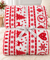 Soft Wellsoft Christmas Throw Blanket – 200×230 cm