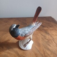 Pazar régi Goebel porcelán madár szobor (9x7,5x4,3 cm)