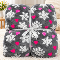 Soft Wellsoft Christmas Throw Blanket – 200×230 cm