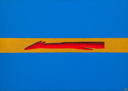István Bálind (1953-): Elongated dog I.
