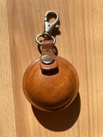 Leather Coin Pouch - Keychain
