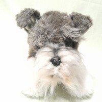 Yomiko Classics. Schnauzer kutya plüss játék figura.30 cm