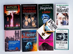 CLEARANCE!!! 9 Books on Nazi Germany's Third Reich and Hitler, WWII Vintage Collection