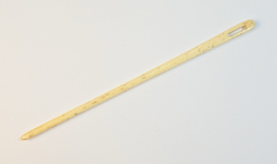 Antik csont fűzőtű / hálótű a 19. századból   (16,3 cm)