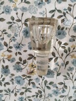 Antique crystal glass stopper, small
