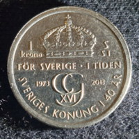 Svéd koronázáso évforduló 2 korona 2013. (2)