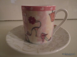 CREATIVETOPS - BRAND NEW - COFFEE SET - FOR WOMEN - PORCELAIN - CUP - 1 dl - BASE - 11 cm
